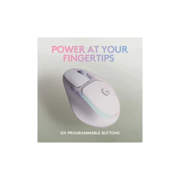 Logitech G705 Wireless Gaming Mouse, Customizable LIGHTSYNC RGB Lighting-Brand New - Image 3