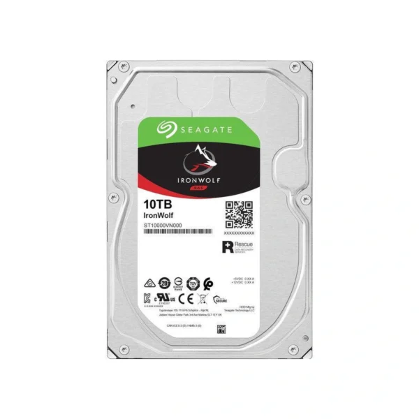 Seagate ST10000VN000 IronWolf 10Tb NAS Internal Hard Drive HDD - Image 2